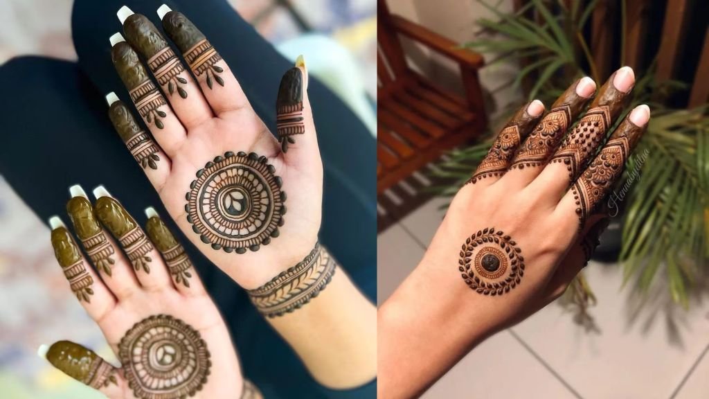 Round Mehndi Design