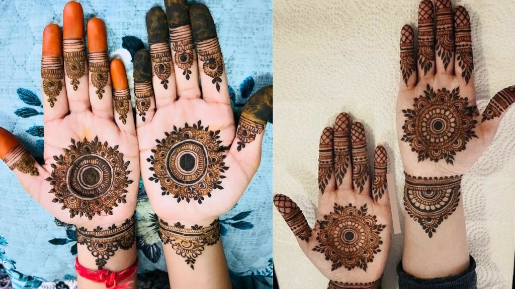 Round Mehndi Design